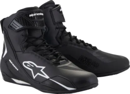 ALPINESTARS (ROAD) - SHOE FASTER V4 BLK/WHT 12.5 - 34053680