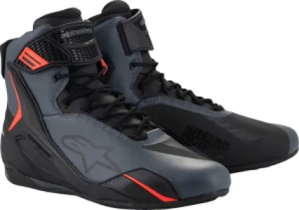 ALPINESTARS (ROAD) - SHOE FASTER V4 BLK/GRY/RD 7.5 - 34053685