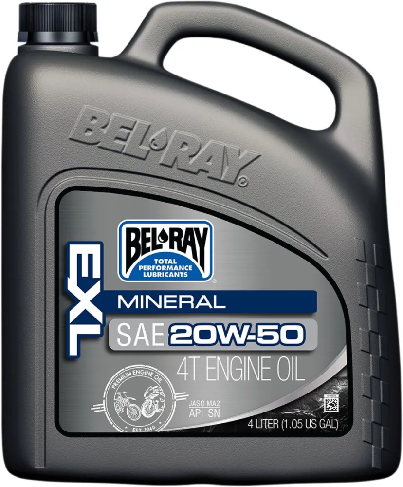 BEL-RAY - OIL EXL MINERAL 4T 20W-50 4L - 36010150