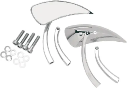 DRAG SPECIALTIES - MIRROR TEARDROP 2 STEMS - 06400082