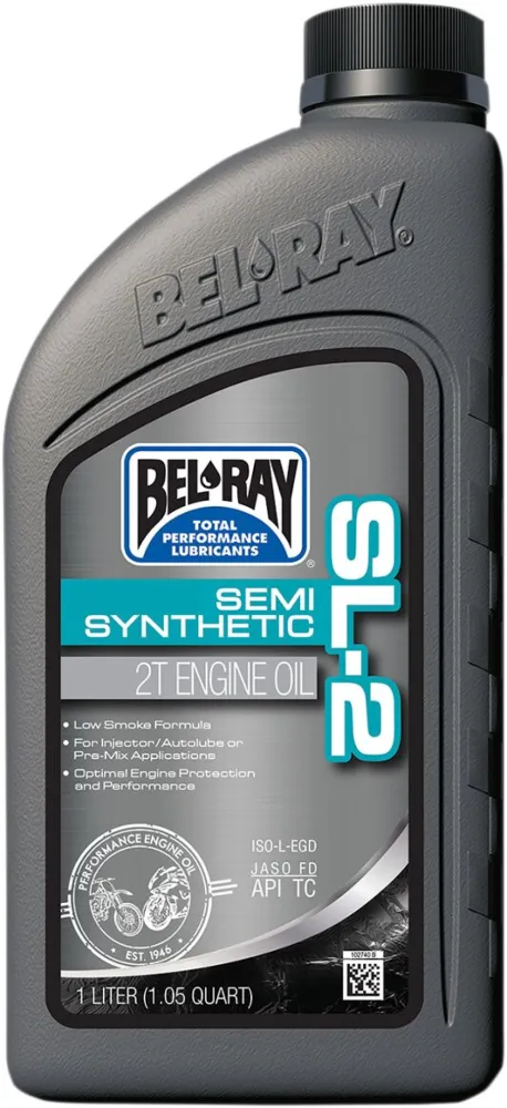 BEL-RAY - OIL SL-2 SEMI-SYN 2T 1L - 36020058