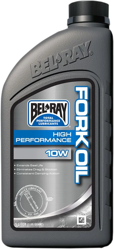 BEL-RAY - OIL FORK HIGH PERF 10W 1L - 36090043
