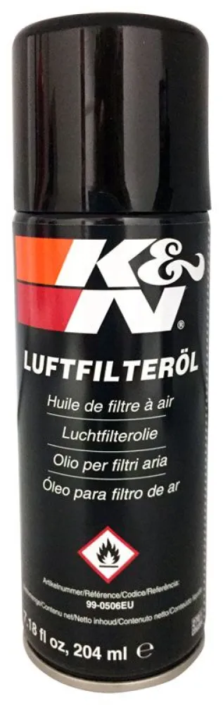K & N - AIR FILTER OIL 204ML/7.18 OZ - 36100023