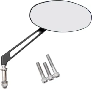 DRAG SPECIALTIES - MIRROR BLU STLTH I BLK - 06400287