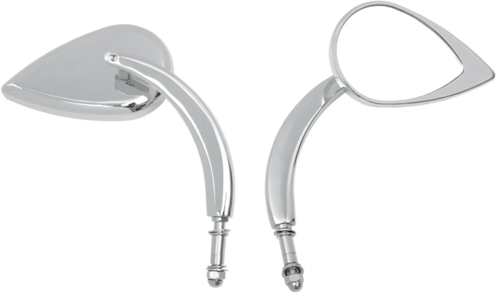 DRAG SPECIALTIES - MIRROR T-DROP CHR L. STM - 06400387