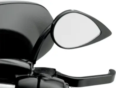 DRAG SPECIALTIES - MIRROR T-DROP BLK S. STM - 06400390