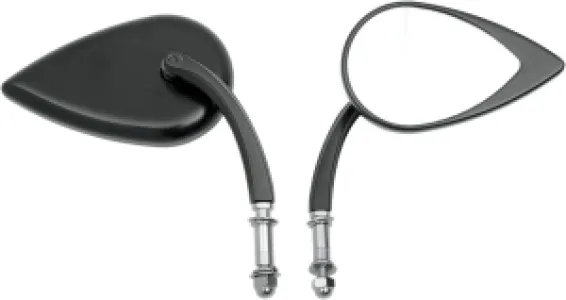 DRAG SPECIALTIES - MIRROR T-DROP BLK S. STM - 06400390