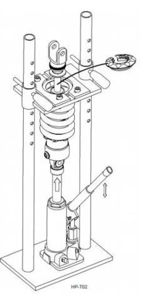 HYPERPRO - SHOCK SPRING REMOVAL KIT - 38050204
