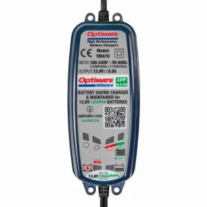 TECMATE - CHARGER OPT LITHIUM 0.8A - 38070286