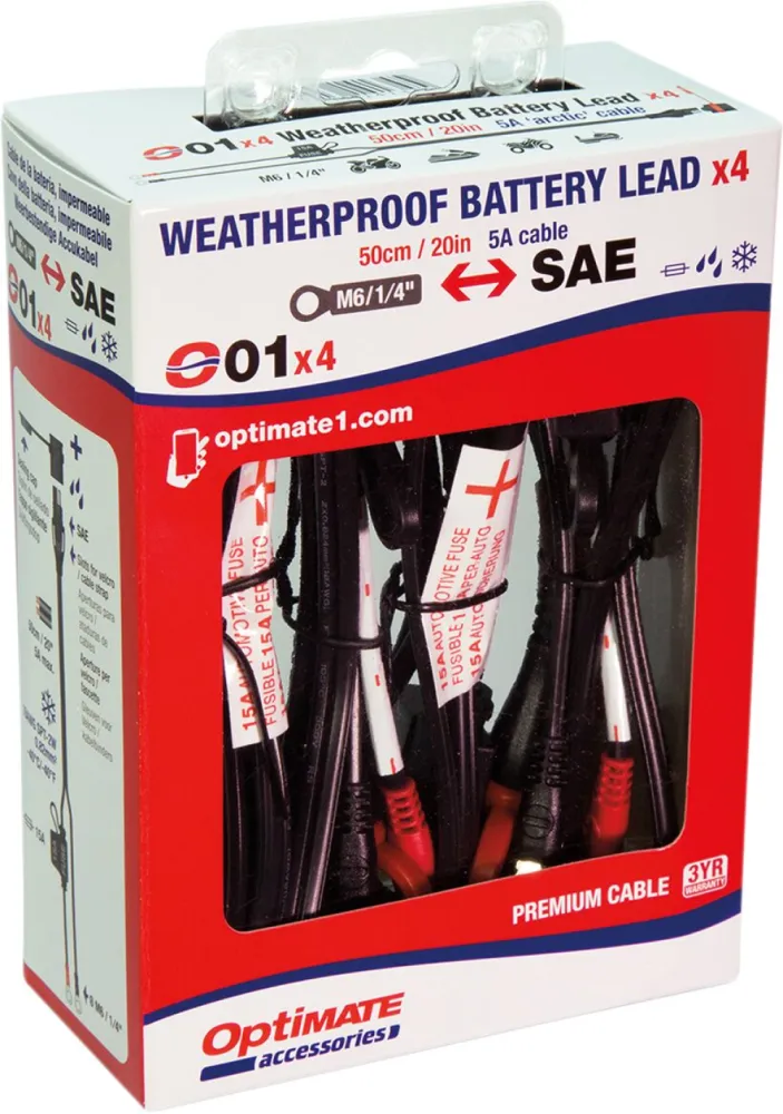 TECMATE - CORD O1 4PACK 1/4 RNG - 38070424