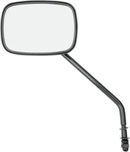 DRAG SPECIALTIES - MIRROR PLN LONG STEM BLK - 06400657
