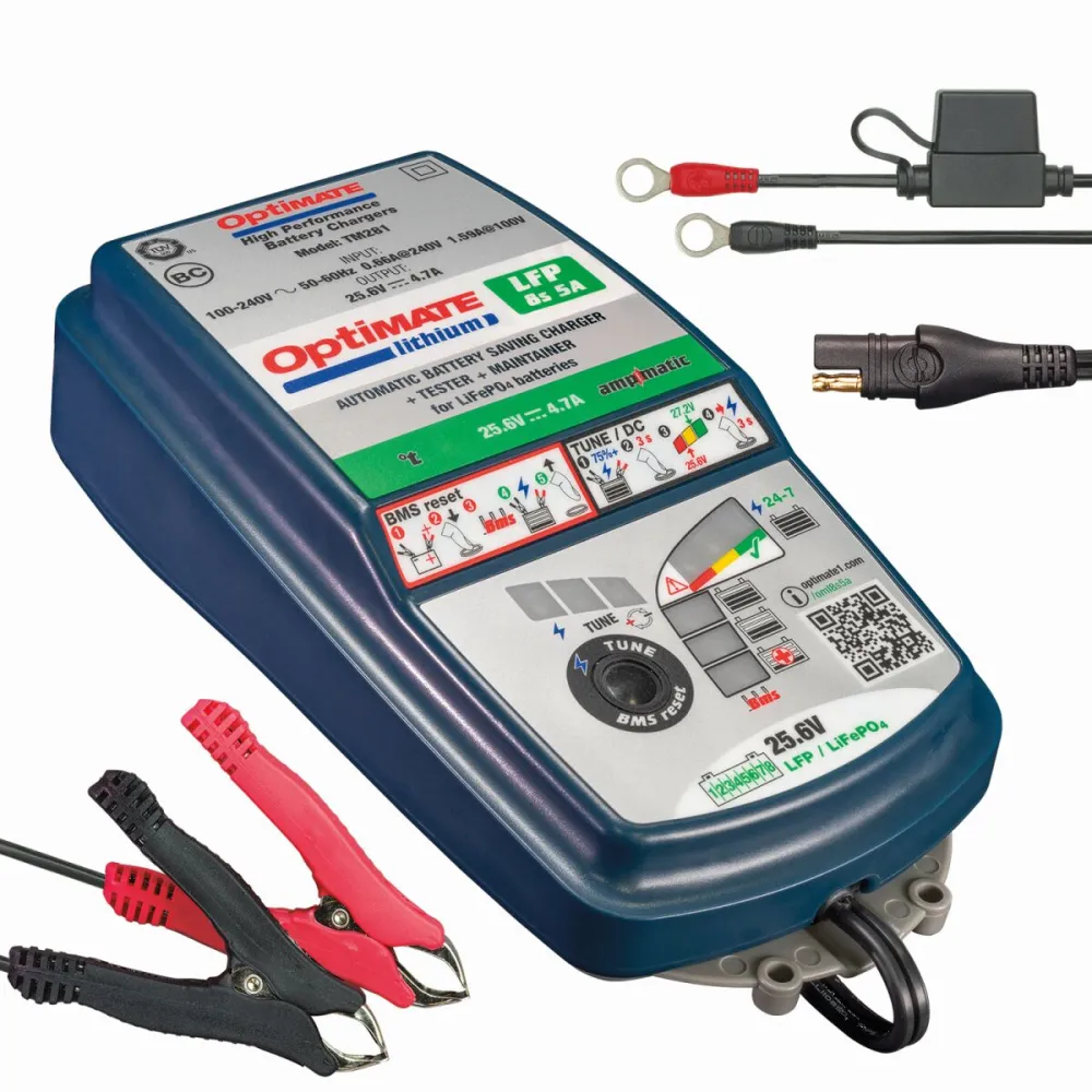 TECMATE - CHARGER OPT LITHIUM 8S 5A - 38070551