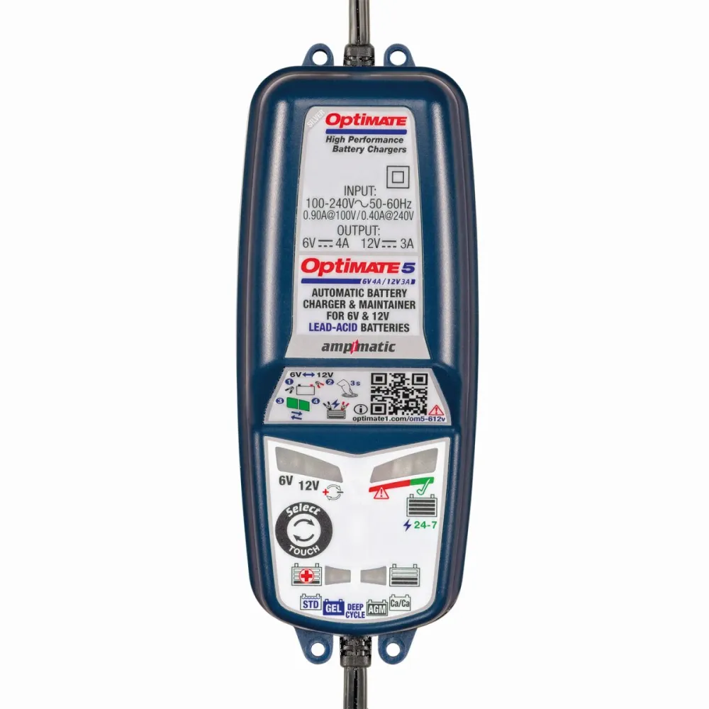 TECMATE - CHARGER OPTIMATE 5 6/12V - 38070579
