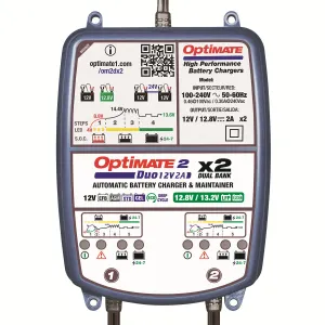 TECMATE - OPTIMATE 2 DUO 2-BANKS - 38070581