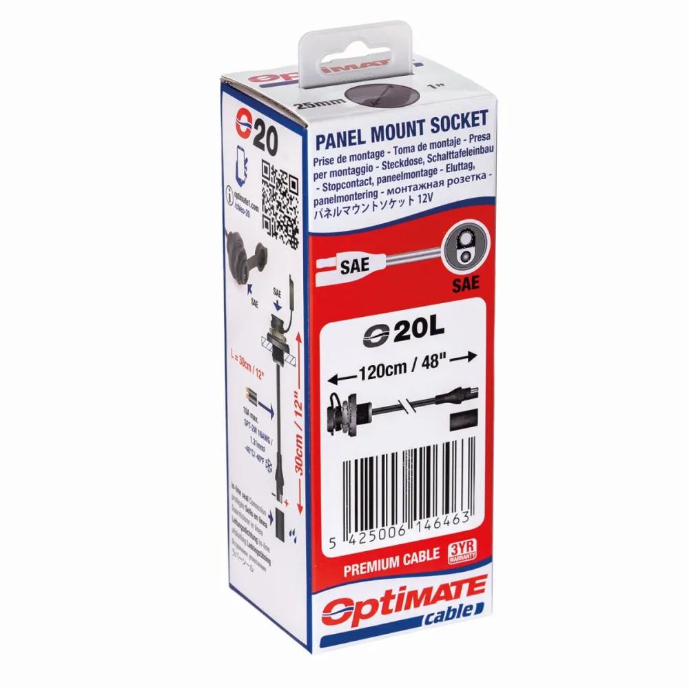 TECMATE - OPTIMATE CABLE O-20L - 38070611