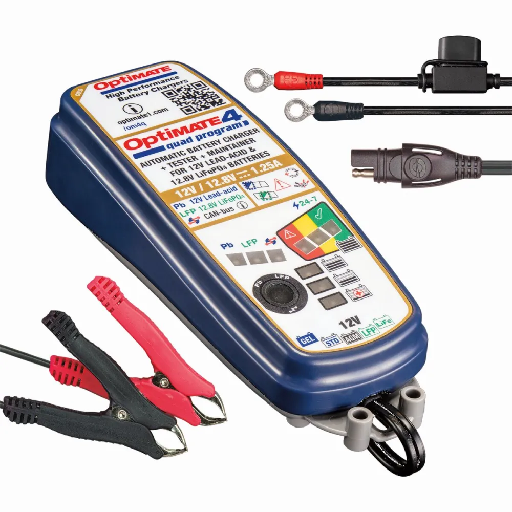 TECMATE - CHARGER OPTIMATE 4 QUAD - 38070648