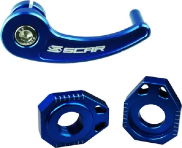 SCAR - AXLE PULL REAR SHERCO BLUE - 38110117