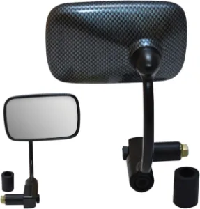 PARTS UNLIMITED - MIRROR PU 7/8 BAR END CAR - 06400930