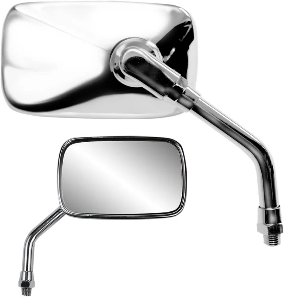 PARTS UNLIMITED - MIRROR PU MINI RECT. CHR - 06400958