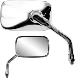 PARTS UNLIMITED - MIRROR PU MINI RECT. CHR - 06400958