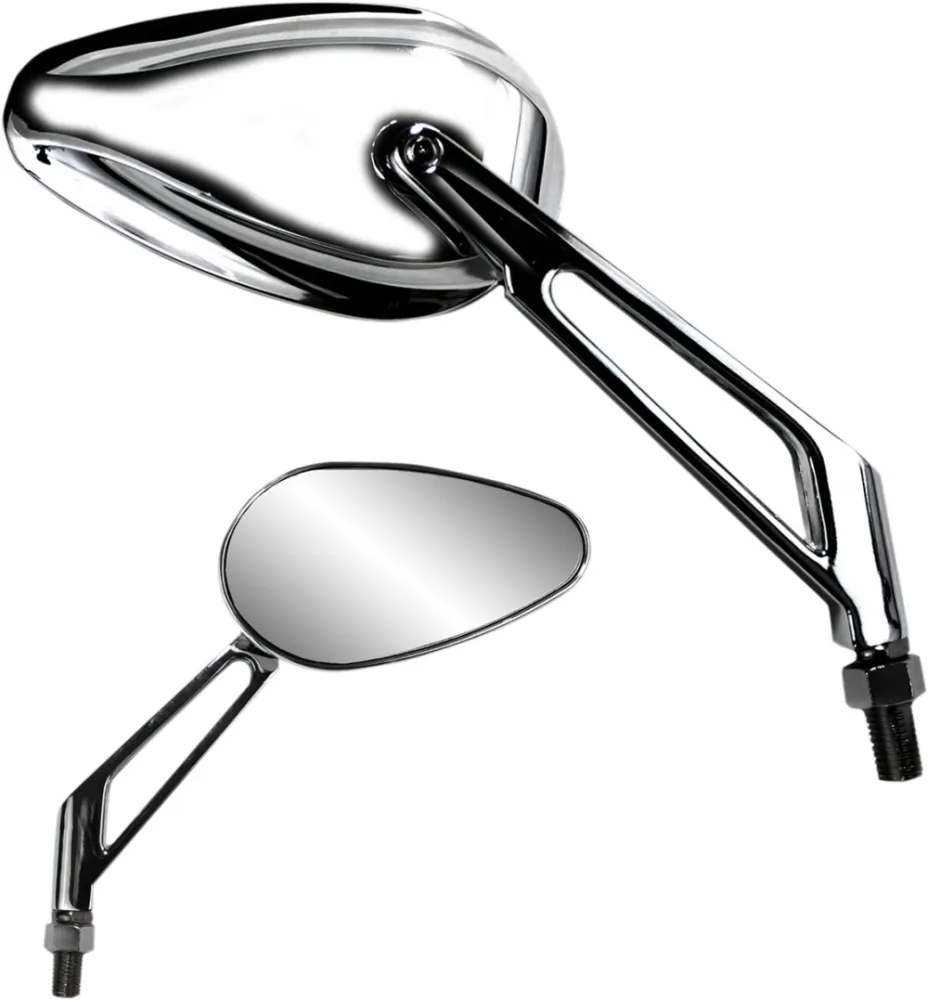 PARTS UNLIMITED - MIRROR PU TEARDROP CHR - 06400962