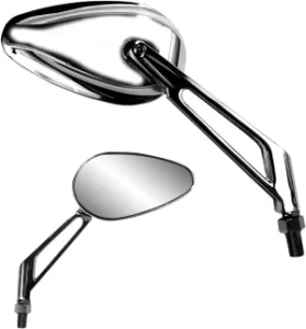 PARTS UNLIMITED - MIRROR PU TEARDROP CHR - 06400962