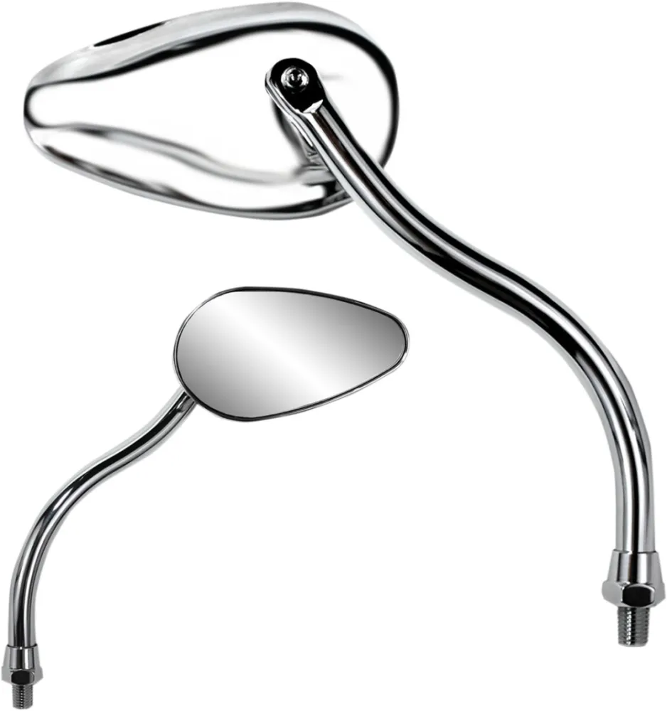 PARTS UNLIMITED - MIRROR PU TEARDROP CHR - 06400960
