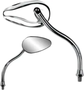 PARTS UNLIMITED - MIRROR PU TEARDROP CHR - 06400960