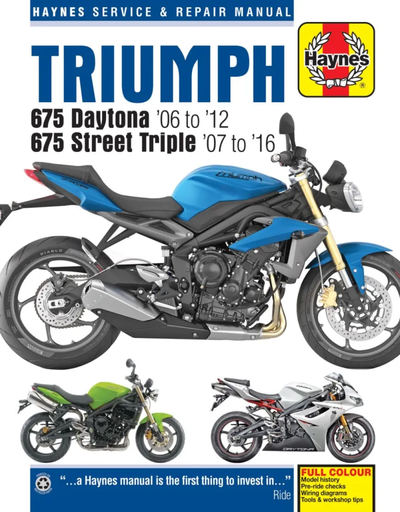 HAYNES - TRIUMPH 675 (06 -16) - 42010299