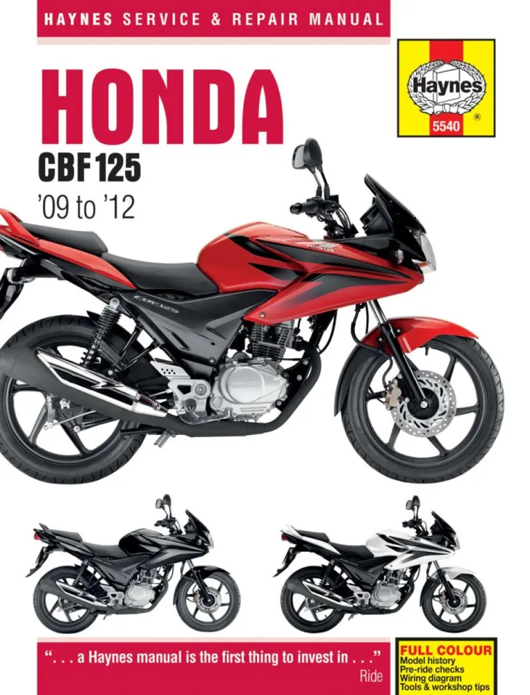 HAYNES - HONDA CBF125 (09-17) - 42010306