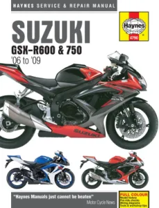 HAYNES - SUZUKI GSX R600 & 750 (06 - 42010305
