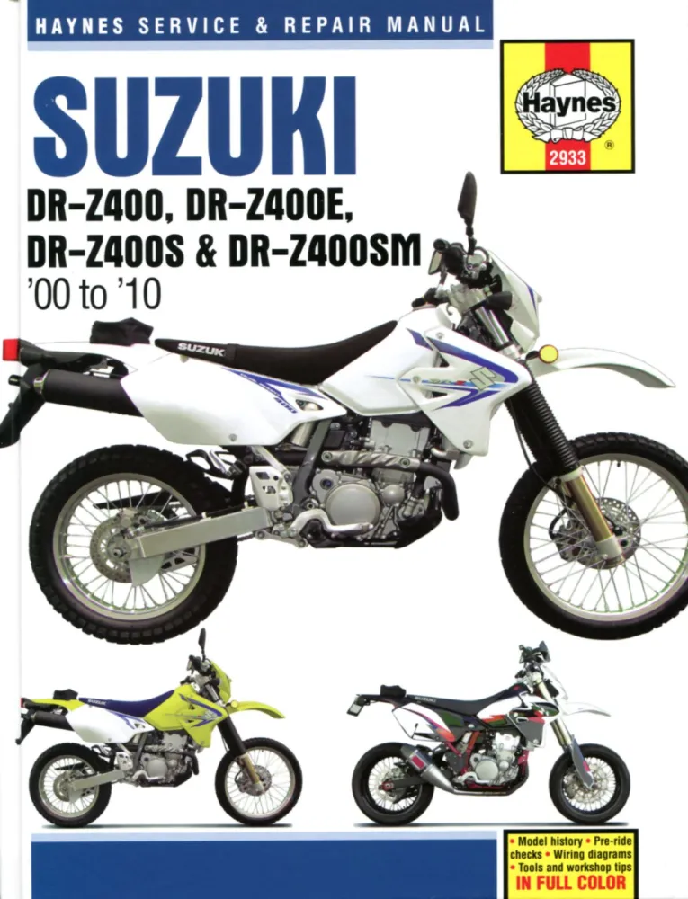 HAYNES - SUZUKI DR-Z400 00-10 - 42010337