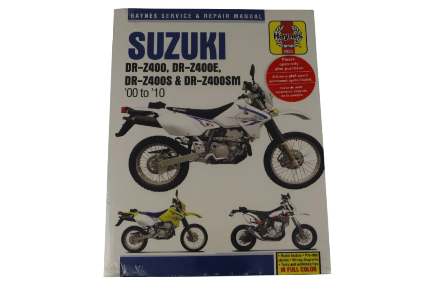 HAYNES - SUZUKI DR-Z400 00-10 - 42010337