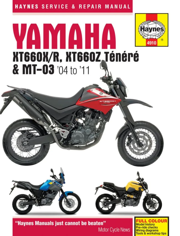 HAYNES - YAMAHA XT660 & MT-03 (04- - 42010347