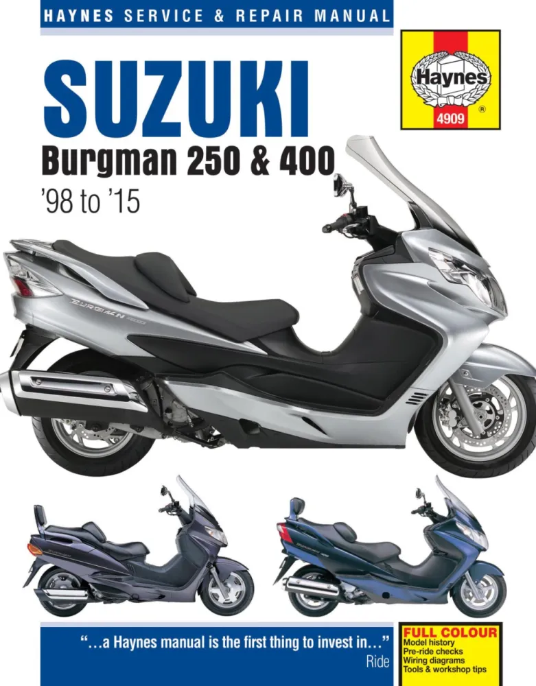 HAYNES - SUZUKI BURGMAN 250 & 400  - 42010357