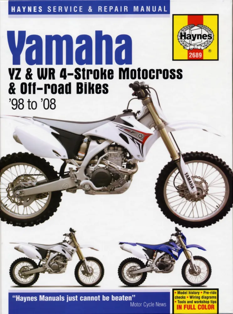 HAYNES - YAHAMA YZ & WR 4 STR M/CR - 42010358