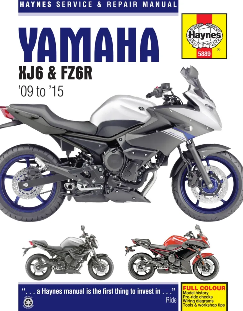 HAYNES - YAMAHA XJ6 & FZ6R (09-15) - 42010370