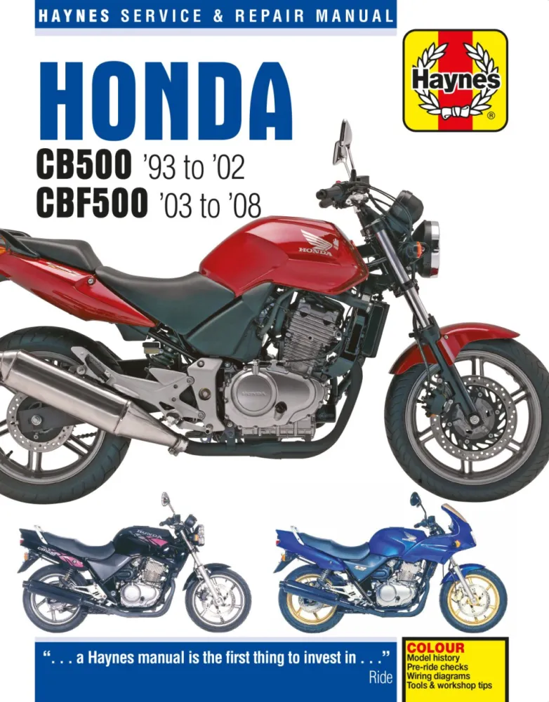 HAYNES - HONDA CB500 93-08 - 42010371
