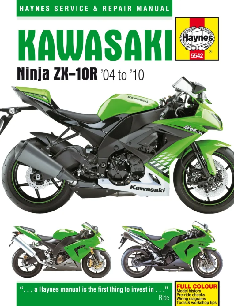 HAYNES - KAWASAKI NINJA ZX-10R (04 - 42010381
