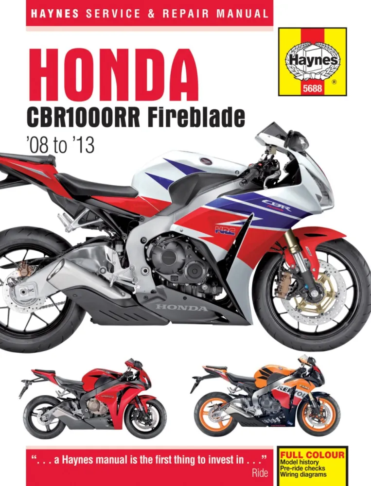 HAYNES - HONDA CBR1000RR FIREBLADE - 42010383