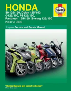 HAYNES - HONDA 125 SCOOTERS (00-09 - 42010402