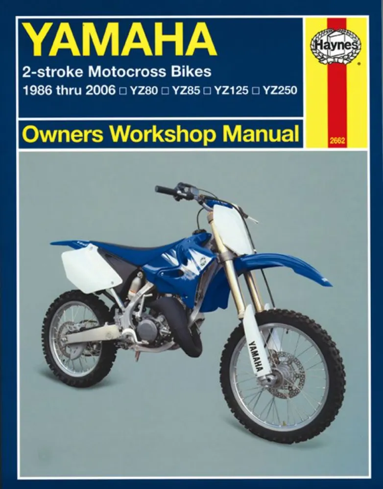 HAYNES - YAMAHA YZ80 85 125 250 86 - 42010407