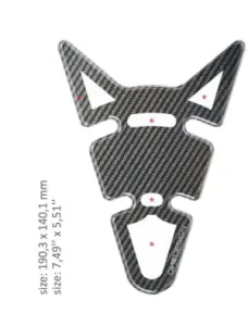 ONEDESIGN - TANK PAD CARBON WAYOUT - 43010500