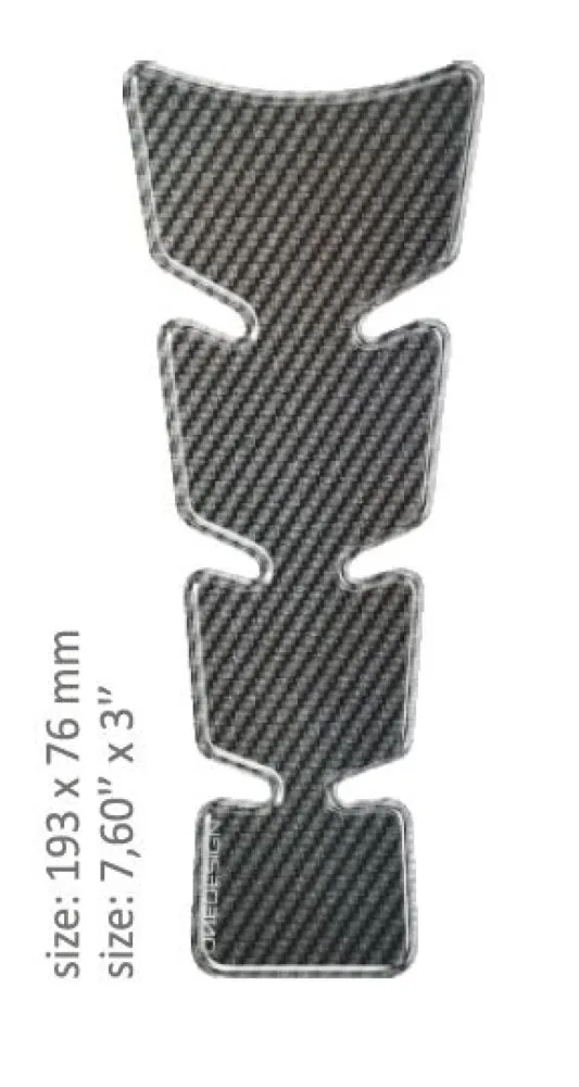 ONEDESIGN - TANK PAD SLIM CARBON - 43010506