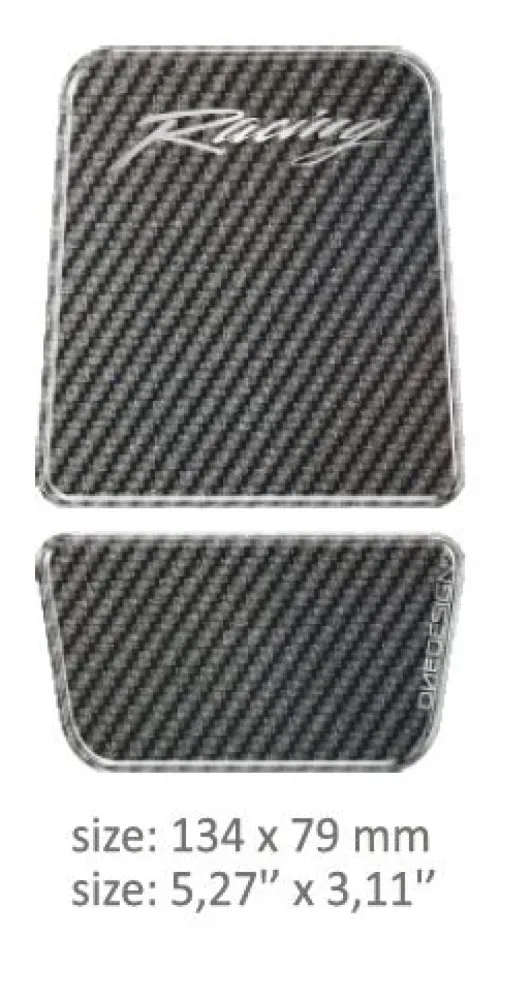 ONEDESIGN - TANK PAD MINI CARB LOGO RACING - 43010508