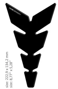 ONEDESIGN - TANK PAD MOON MATT BLACK SOFT - 43010515