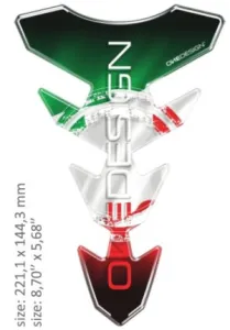 ONEDESIGN - TANK PAD SLIM ITALIAN FLAG - 43010543