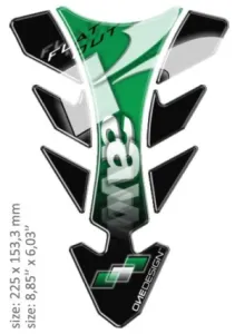 ONEDESIGN - TANK PAD FUTURE KAWASAKI GREEN - 43010547