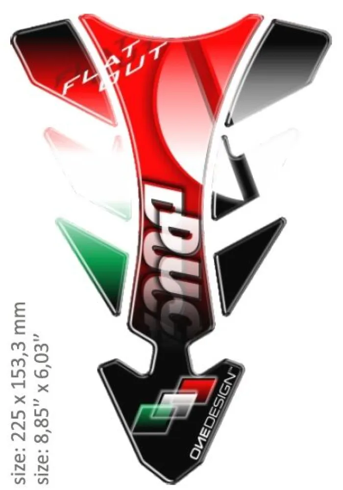 ONEDESIGN - TANK PAD FUTURE DUCATI - 43010550