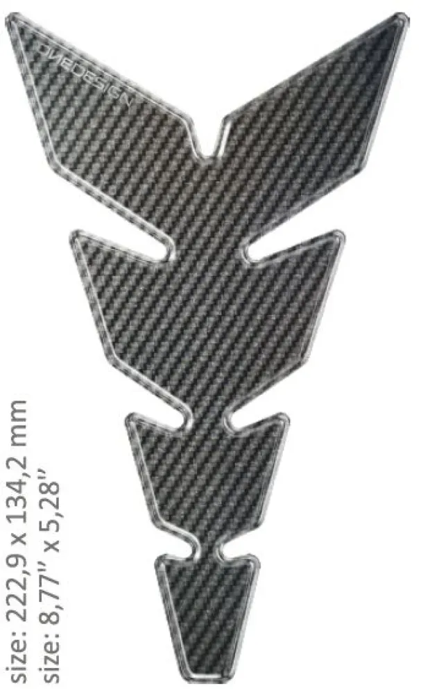 ONEDESIGN - TANK PAD MOON SLIM CARBON - 43010567